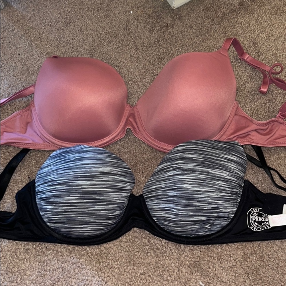 Set of 2 PINK bras